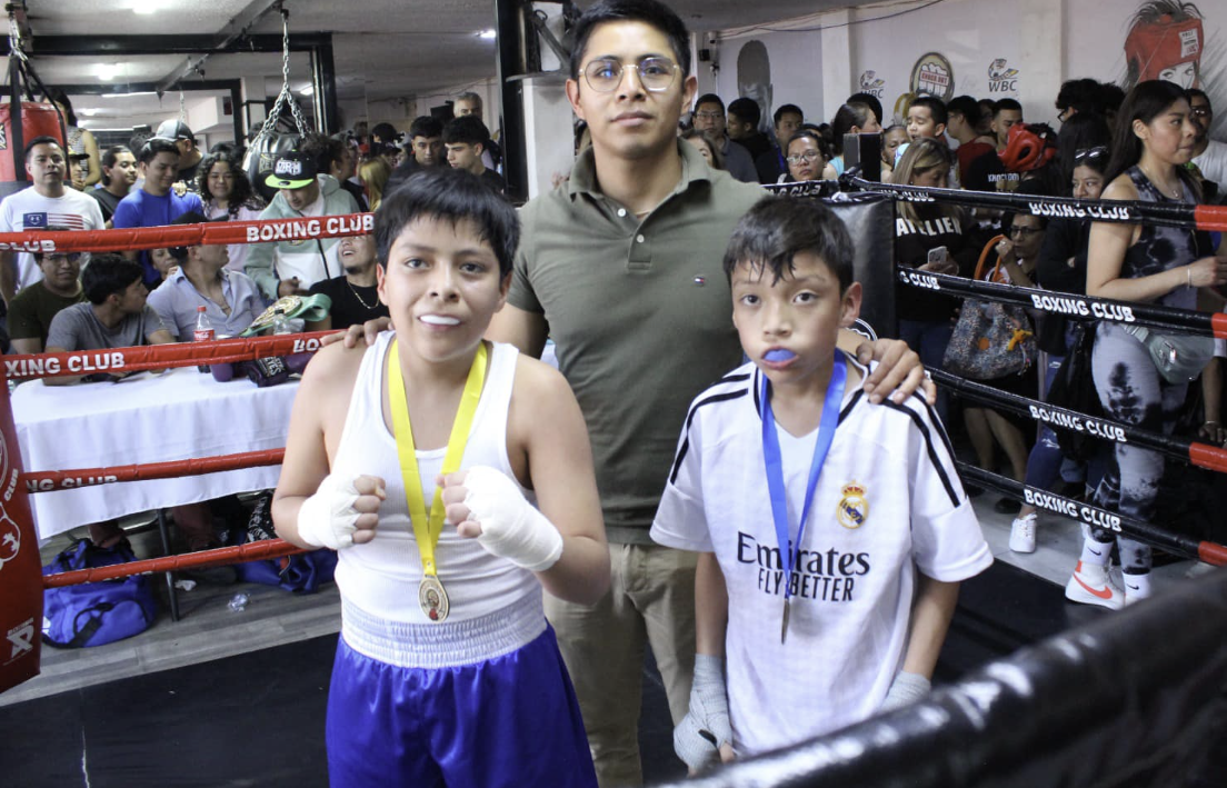 Medallistas juveniles box CDMX